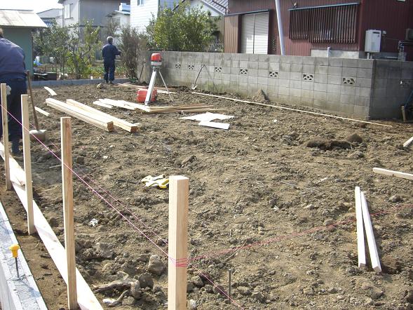 市原市L様 基礎工事